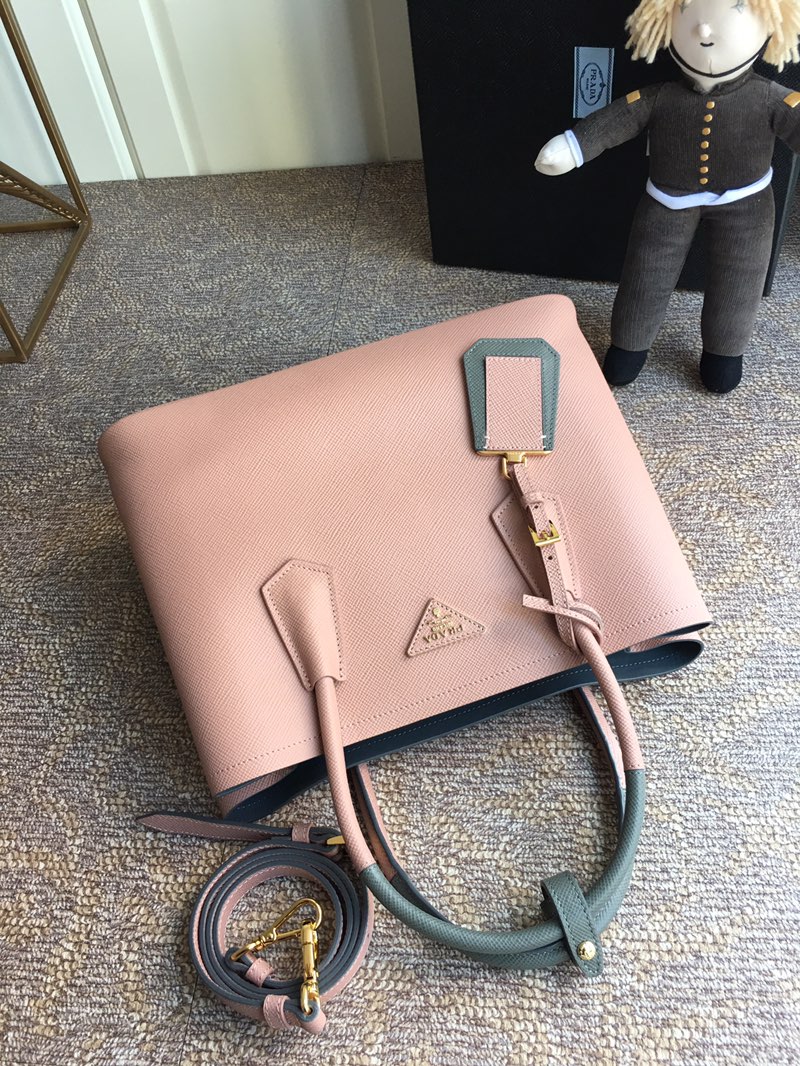 Pra*a top handle bags